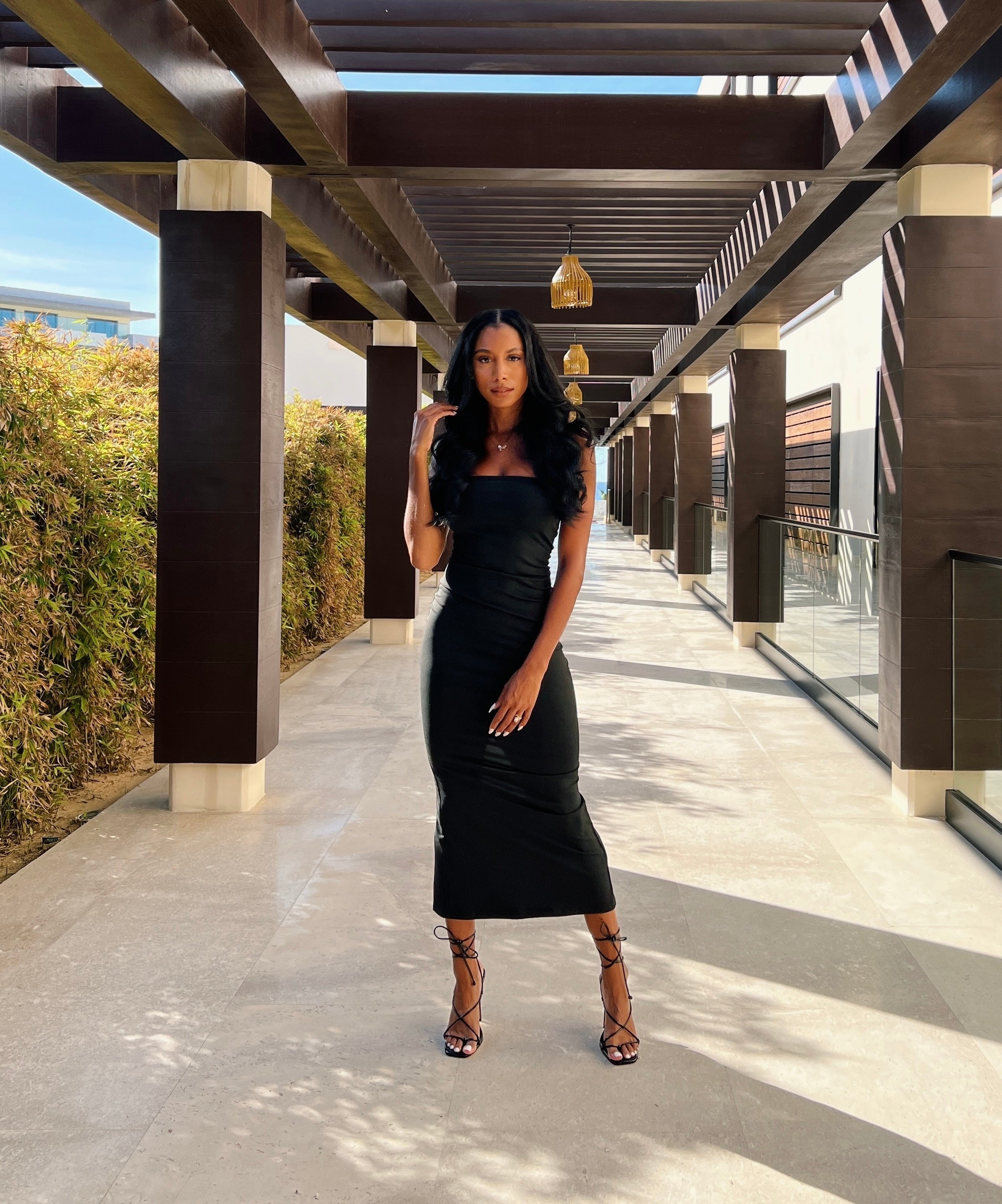 'Paige' Midi Dress