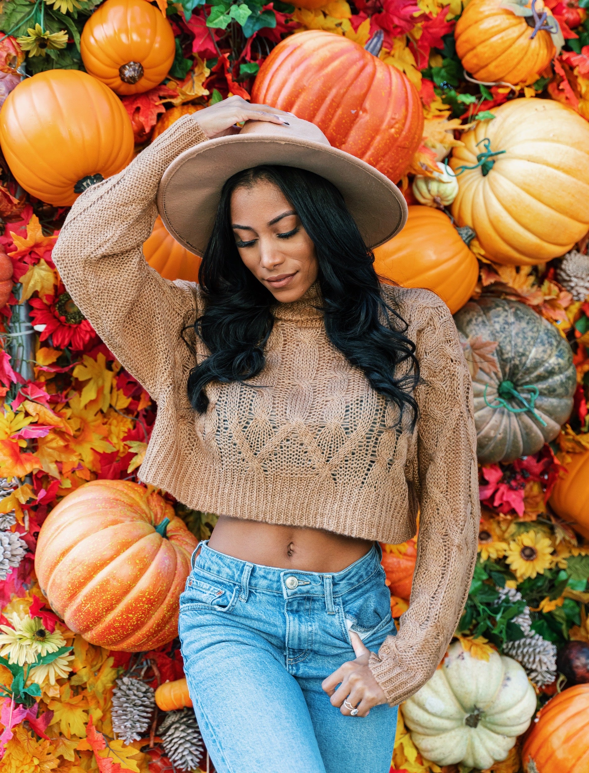 Knit Turtleneck Sweater